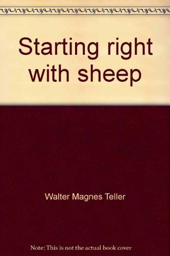 Stock image for Starting Right With Sheep for sale by Ken's Book Haven