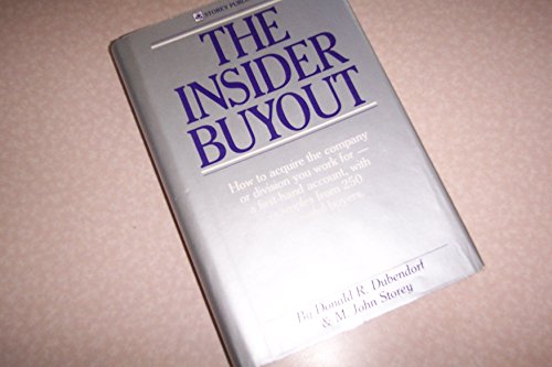 Stock image for The Insider Buyout for sale by Aaron Books