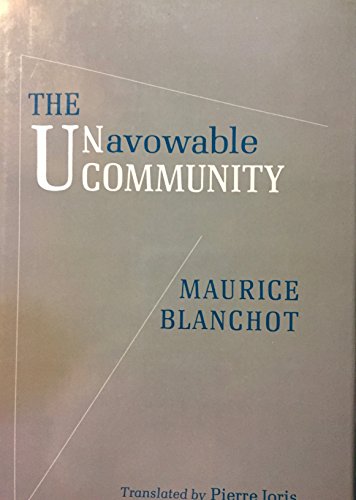9780882680439: Unavowable Community, The