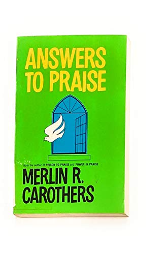 Beispielbild fr Answers to Praise : Letters to the Author of Prison to Praise zum Verkauf von WorldofBooks