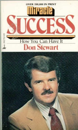 Imagen de archivo de Miracle success: How you can have it a la venta por Once Upon A Time Books