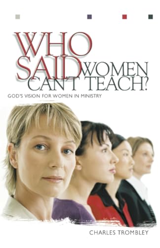 Beispielbild fr Who Said Women Cant Teach zum Verkauf von SecondSale