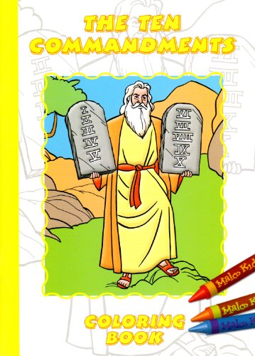 9780882716411: Title: The Ten Commandments (Catholic Classic Coloring bo