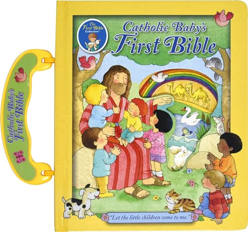 Catholic Babys First Bible w/Handle