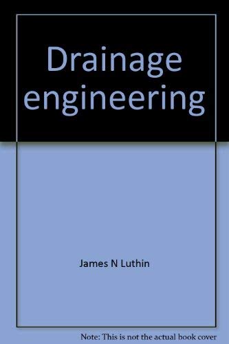 Stock image for Drainage Engineering for sale by Chequamegon Books