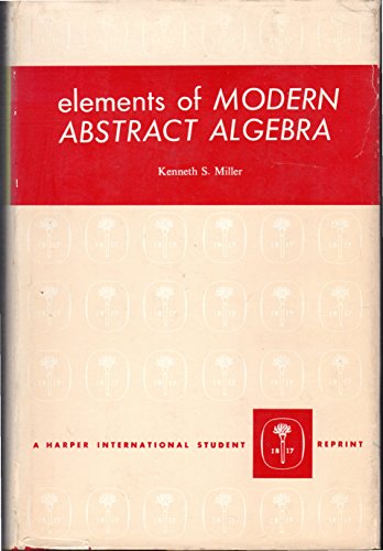 9780882751788: Elements of Modern Abstract Algebra