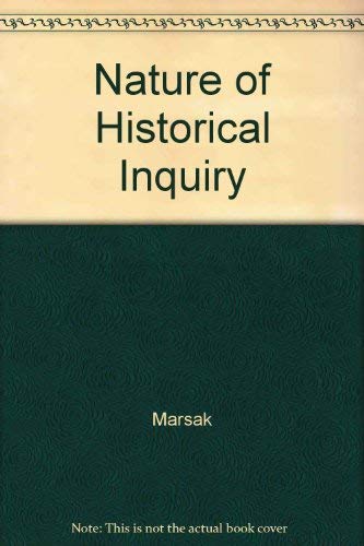 Immagine dell'editore per The nature of historical inquiry venduto da Books From California