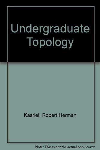 9780882754444: Undergraduate Topology