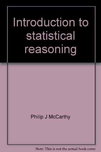 9780882756615: Introduction to Statistical Reasoning