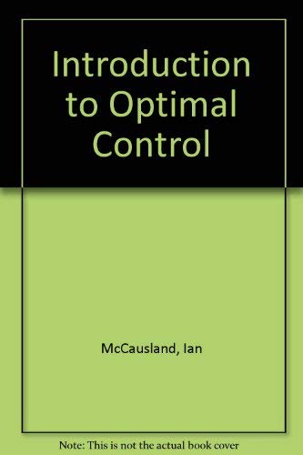 9780882757070: Introduction to Optimal Control