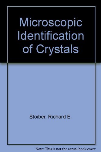 Imagen de archivo de Microscopic Identification of Crystals a la venta por Chequamegon Books