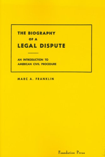 Stock image for Biography of a Legal Dispute for sale by Henry E. Lehrich