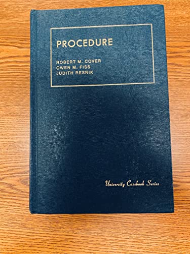 Stock image for Procedure (University Casebook Series) for sale by ThriftBooks-Atlanta
