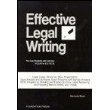 Beispielbild fr Effective Legal Writing: For Law Students and Lawyers zum Verkauf von Wonder Book