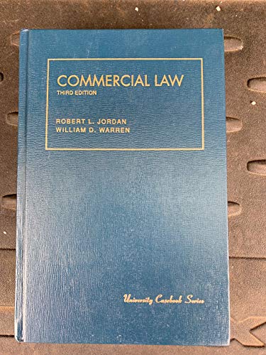 9780882779843: Commercial Law (University Casebook Series)
