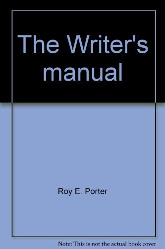 Imagen de archivo de The Writer's Manual a la venta por Better World Books