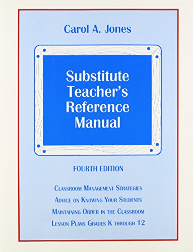 Stock image for Substitute Teacher's Reference Manual for sale by HPB-Ruby