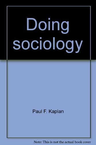 Doing sociology,