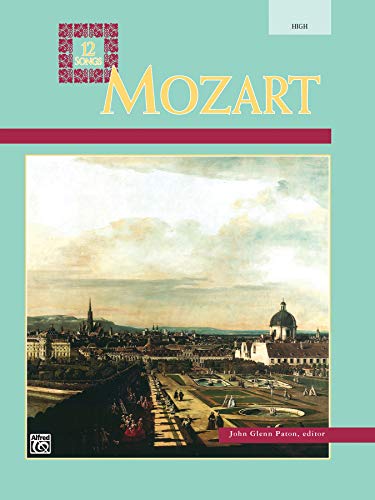 9780882844978: Mozart: 12 Songs