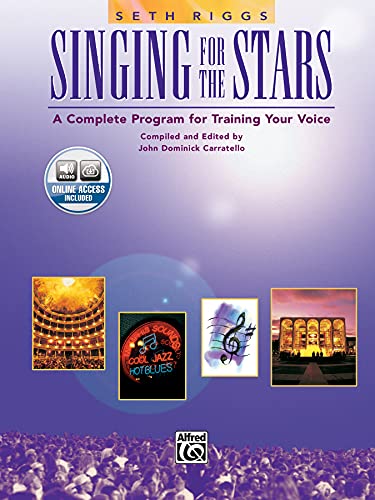 Imagen de archivo de Singing for the Stars: A Complete Program for Training Your Voice (Book Online access code ) a la venta por Red's Corner LLC