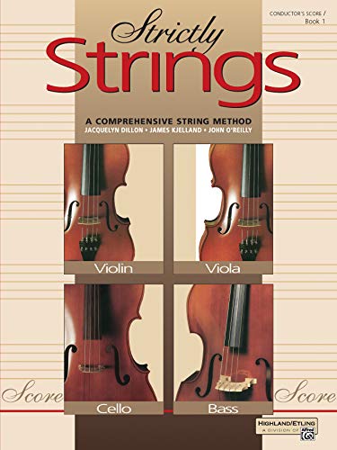 Imagen de archivo de Strictly Strings, Bk 1: Conductor's Score, Comb Bound Book a la venta por Reliant Bookstore
