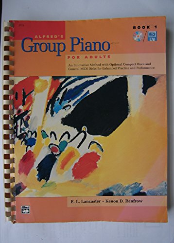 Beispielbild fr Alfred's Basic Adult Group Piano Course, Book 1 zum Verkauf von Better World Books