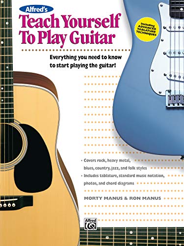 Imagen de archivo de Alfred's Teach Yourself to Play Guitar: Everything You Need to Know to Start Playing the Guitar!, Book & Enhanced CD (Teach Yourself Series) a la venta por Once Upon A Time Books