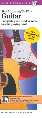 9780882846941: Alfred's Teach Yourself to Play Guitar: Everything You Need to Know to Start Playing Now!, Handy Guide & CD