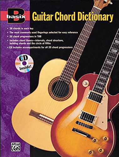 Imagen de archivo de Basix Guitar Chord Dictionary (Book & Audio CD) (Basix Series) a la venta por Revaluation Books