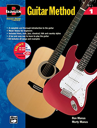 Stock image for Basix Guitar Method, Bk 1 : Book and Enhanced CD for sale by Better World Books