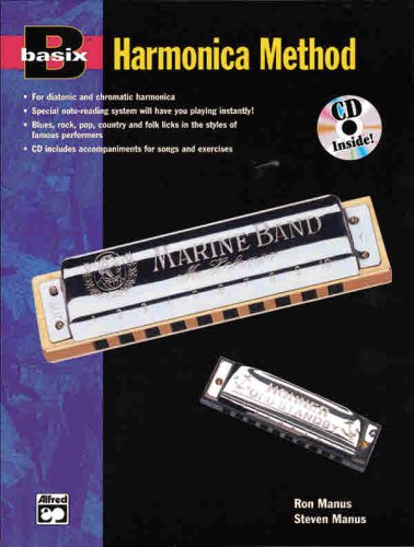 Imagen de archivo de Basix Harmonica Method w/CD a la venta por HPB Inc.