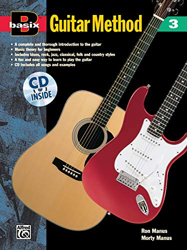 Imagen de archivo de Basix Guitar Method, Bk 3: Book & CD (Basix(R) Series) a la venta por HPB-Diamond