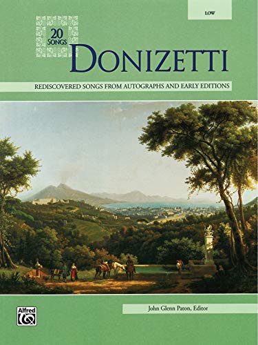 Imagen de archivo de 20 Songs by Donizetti a la venta por Revaluation Books