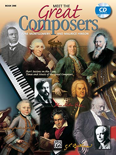 Stock image for Meet the Great Composers, Bk 1: Short Sessions on the Lives, Times and Music of the Great Composers, Book & Online Audio (Learning Link, Bk 1) for sale by GF Books, Inc.