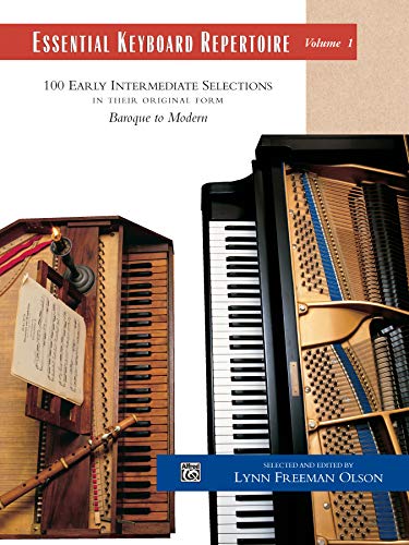 9780882848570: Essential keyboard repertoire. Per la Scuola media: 100 Early Intermediate Selections in Their Original Form, Baroque to Modern