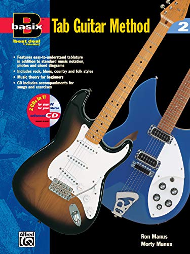 Imagen de archivo de Basix , Tab Guitar Method, Book 2 with CD a la venta por HPB Inc.