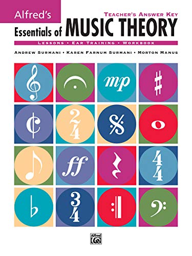 Imagen de archivo de Alfred's Essentials of Music Theory: Teacher's Answer Key a la venta por Half Price Books Inc.