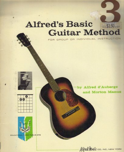 Stock image for Alfred's Basic Guitar Method, Bk 3 (Alfred's Basic Guitar Library) for sale by Wonder Book