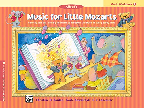 Imagen de archivo de Music for Little Mozarts Music Workbook, Bk 1 : Coloring and Ear Training Activities to Bring Out the Music in Every Young Child a la venta por Better World Books