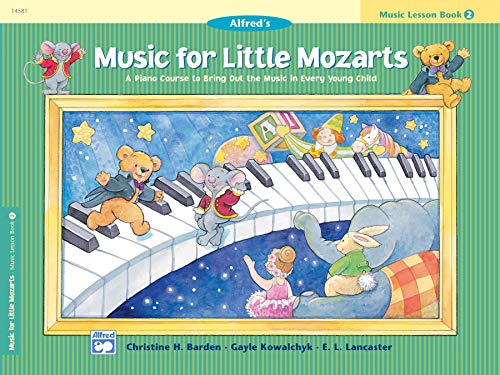 Beispielbild fr Music for Little Mozarts Music Lesson Book, Bk 2: A Piano Course to Bring Out the Music in Every Young Child (Music for Little Mozarts, Bk 2) zum Verkauf von Red's Corner LLC