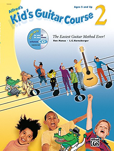 Imagen de archivo de Alfred's Kid's Guitar Course 2: The Easiest Guitar Method Ever!, Book & Enhanced CD a la venta por ThriftBooks-Dallas