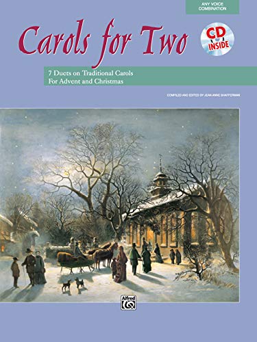 Imagen de archivo de Carols for Two: 7 Duets on Traditional Carols for Advent and Christmas, Book & CD a la venta por ThriftBooks-Dallas