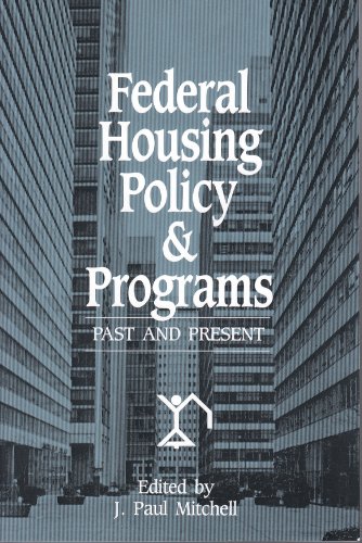 9780882851075: Federal Housing Policy and Programs: Past and Present
