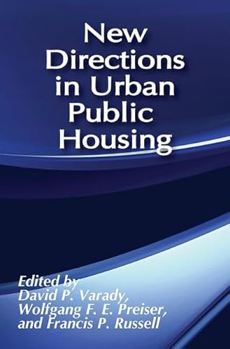 Imagen de archivo de New Directions in Urban Public Housing a la venta por HPB-Red