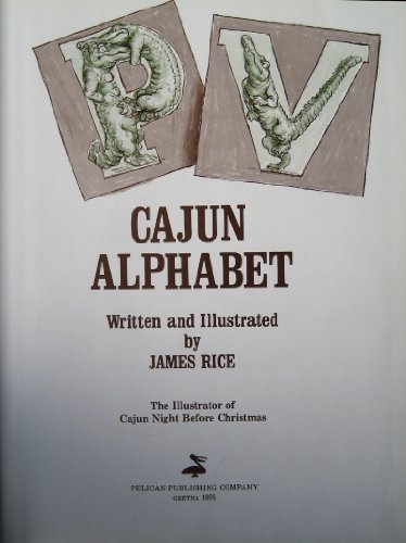 Beispielbild fr A Cajun Alphabet zum Verkauf von Better World Books