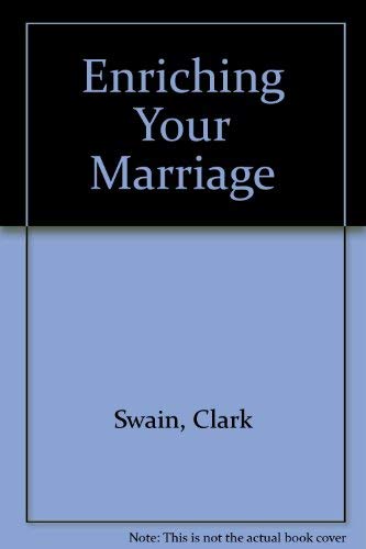 Imagen de archivo de Enriching Your Marriage a la venta por Anderson Book