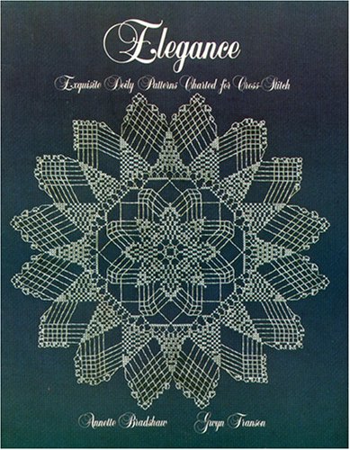 Beispielbild fr Elegance: Exquisite Doily Patterns Charted for Cross-Stitch zum Verkauf von Idaho Youth Ranch Books