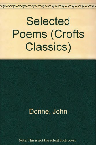 Beispielbild fr Selected Poems (Crofts Classics Ser.) zum Verkauf von Hay-on-Wye Booksellers