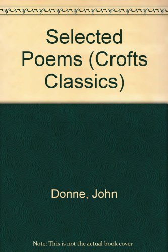 Stock image for Selected Poems (Crofts Classics Ser.) for sale by Hay-on-Wye Booksellers