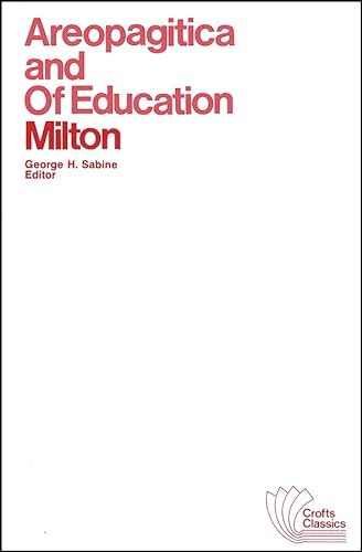 9780882950570: Areopagitica and Of Education: With Autobiographical Passages from Other Prose Works: 16 (Crofts Classics)